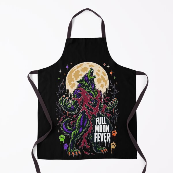 Item preview, Halloween Full Moon Fever Gothic Werewolf Horror designed and sold by Uglyandcute.