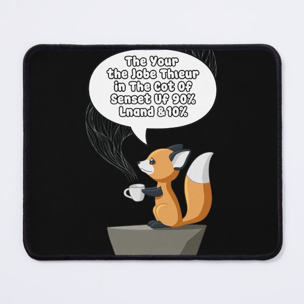 Item preview, Fox Sipping Hot Drink On Floating Rock Art designed and sold by BRIANLLIAM.