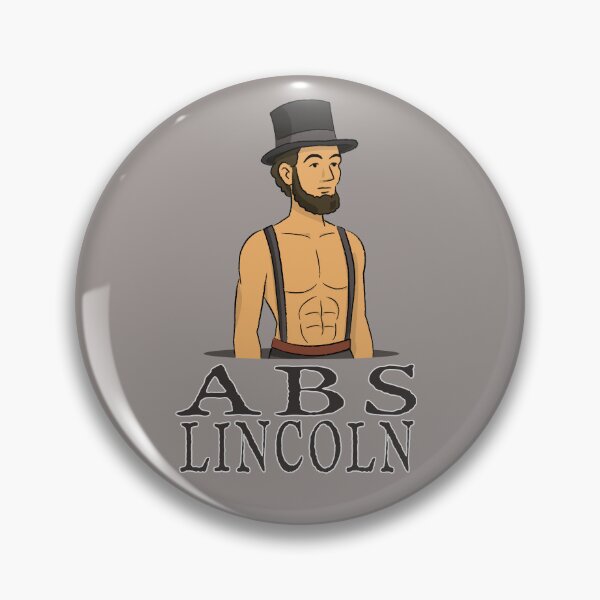 Artikelvorschau, Abs Lincoln – Sexy Abraham Lincoln entworfen und verkauft von Fun Funky Designs.