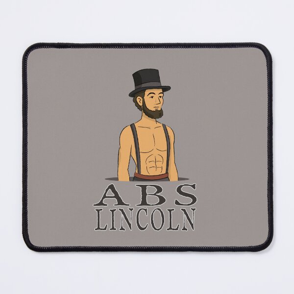 Item preview, Abs Lincoln - Sexy Abraham Lincoln designed and sold by Fun Funky Designs.