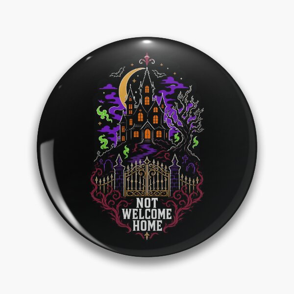 Item preview, Halloween Not Welcome Home Haunted House Gothic Horror designed and sold by Uglyandcute.