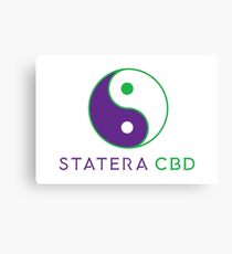 Statera CBD Purple Canvas Print