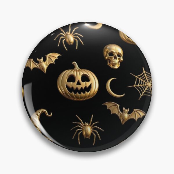 Item preview, Golden Halloween Shadows – Luxe & Mystique designed and sold by Catfcreations.