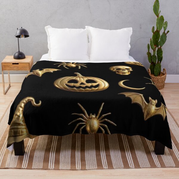 Item preview, Golden Halloween Shadows – Luxe & Mystique designed and sold by Catfcreations.