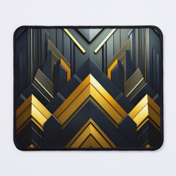 Item preview, Black (Faux) Leather Designs With Golden-Hues Accents designed and sold by DEC02.