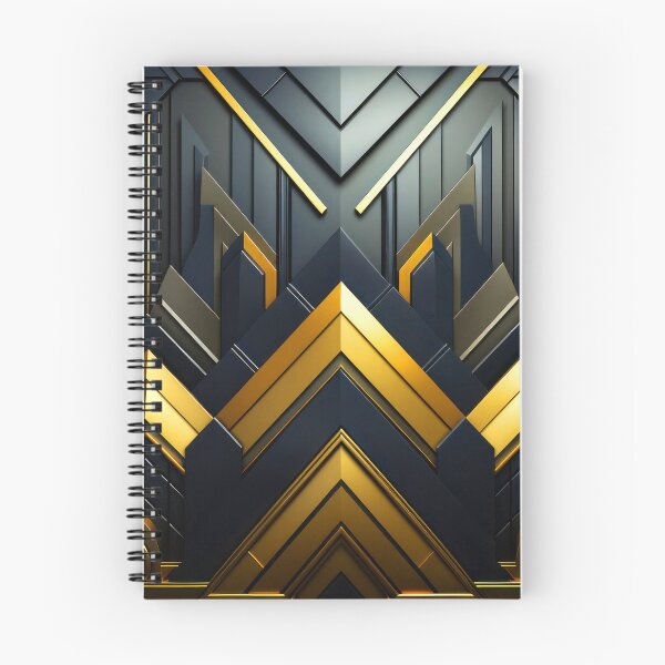 Item preview, Black (Faux) Leather Designs With Golden-Hues Accents designed and sold by DEC02.