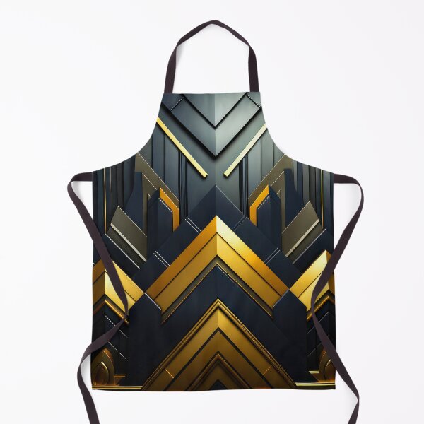 Item preview, Black (Faux) Leather Designs With Golden-Hues Accents designed and sold by DEC02.