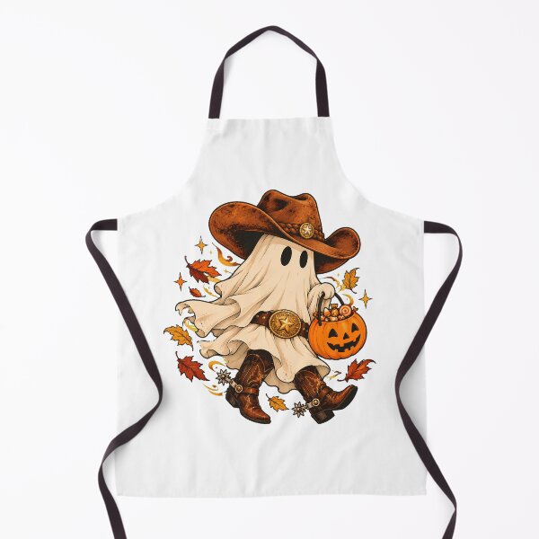 Item preview, Cowboy Ghost Spurred Boots Lantern Halloween Southern designed and sold by chattsuede.