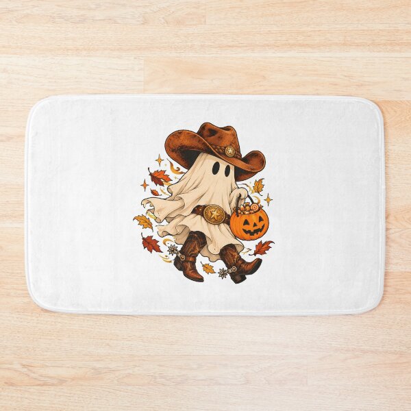 Item preview, Cowboy Ghost Spurred Boots Lantern Halloween Southern designed and sold by chattsuede.