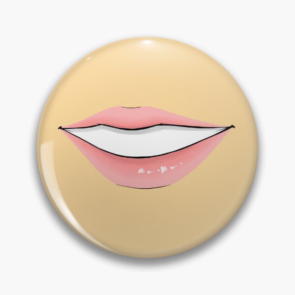 Item preview, Pink Glossy Lips Smile Cute Makeup Art designed and sold by ubborn.