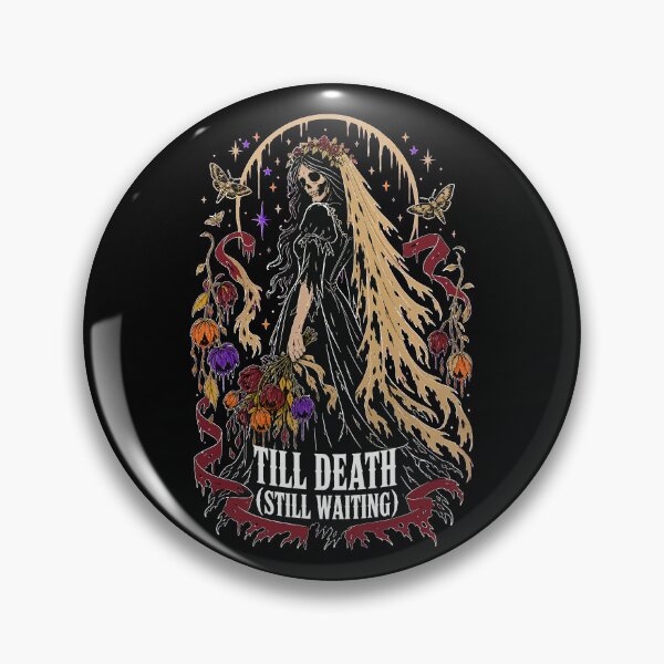 Item preview, Halloween Till Death Still Watching Ghost Gothic Horror designed and sold by Uglyandcute.