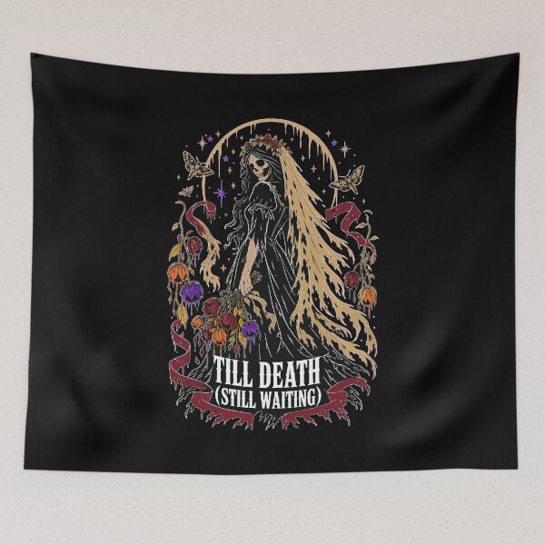 Item preview, Halloween Till Death Still Watching Ghost Gothic Horror designed and sold by Uglyandcute.