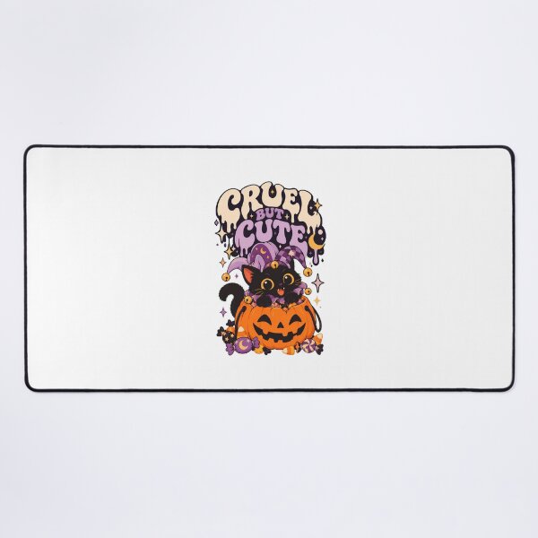 Item preview, Goth Cat Jester Hat Jack-O-Lantern Halloween Pastel designed and sold by chattsuede.