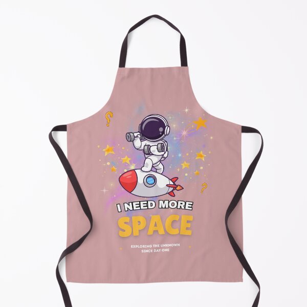 Aperçu de l'œuvre J'ai besoin de plus d'espace ! Fusée d'astronaute drôle créée et vendue par creativerooney.