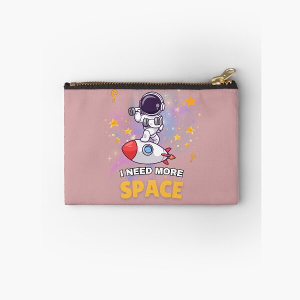 Item preview, I Need More Space Funny Astronaut Rocket designed and sold by creativerooney.