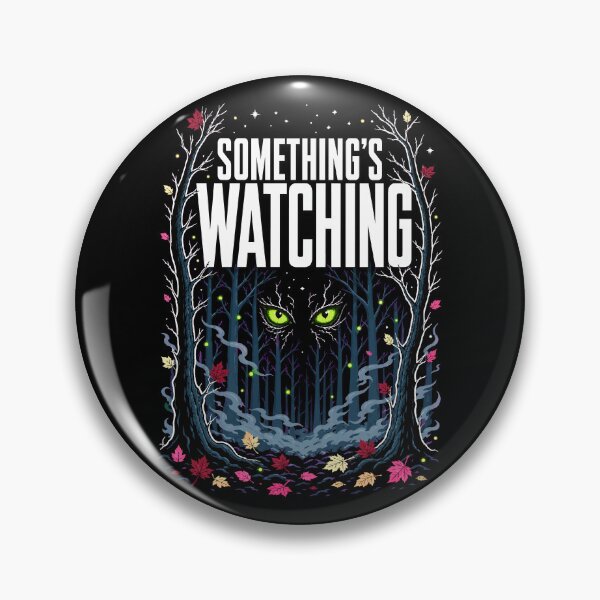 Item preview, Halloween Something's Watching Creepy Forest Horror designed and sold by Uglyandcute.