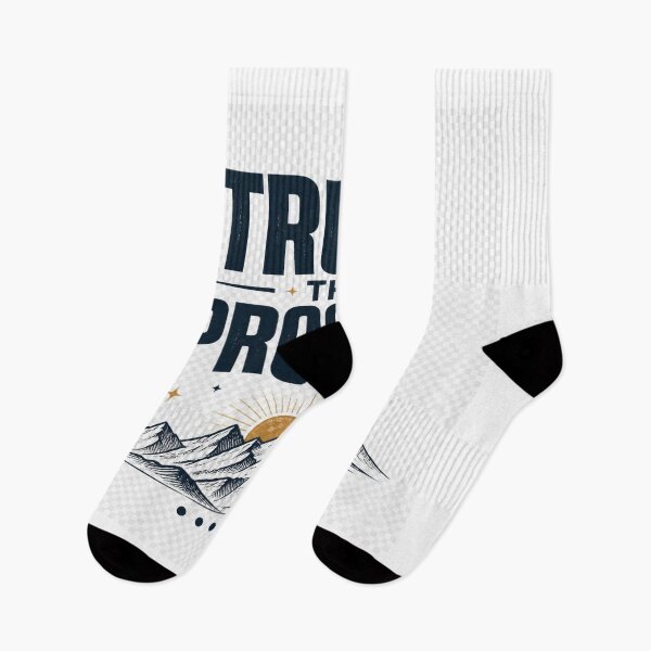 Item preview, Trust the Process Mountain Motivational Typography designed and sold by TibbuTees.