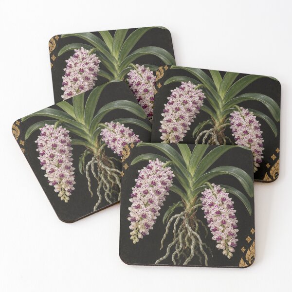 Item preview, Chang Kra Orchid – Vintage Thai Botanical Art designed and sold by BangkokFineArt.