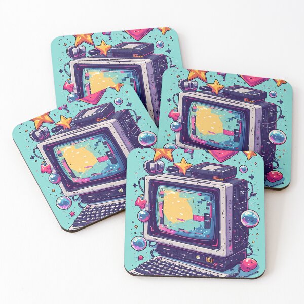 Item preview, Vintage 90s Desktop PC | Retro Tech Nostalgia designed and sold by DSIGNMAN.