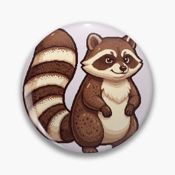 Item preview, Tiramisu Raccoon Magical Dessert Familiar designed and sold by PixelBrujeria.