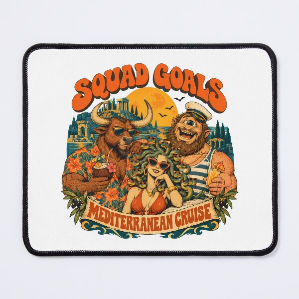 Item preview, Mythology Cruise Monsters Golden Sunset Group Vacationers designed and sold by chattsuede.