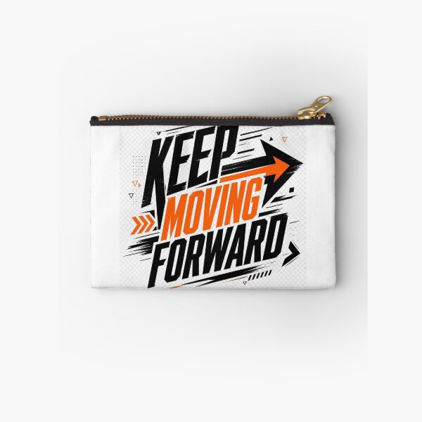Item preview, Keep Moving Forward Motivational Arrow Typography designed and sold by TibbuTees.