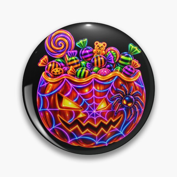 Item preview, Jack O Lantern Scary Carved  Pumpkin Face candy Halloween designed and sold by QuiteOrbit.