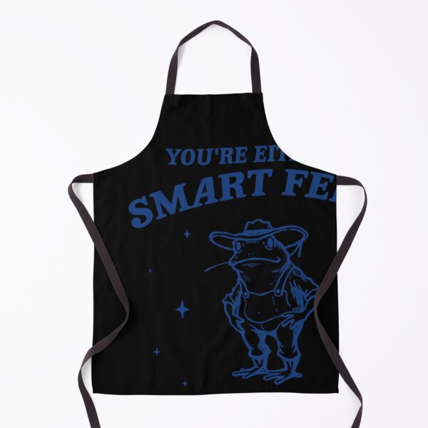 Item preview, Are You A Smart Fella Or Fart Smella Vintage Style Retro Cartoon Weird Meme Cowboy Frog Silly designed and sold by filyanlooiv.
