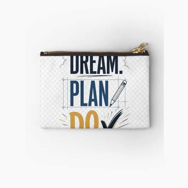 Item preview, Dream Plan Do Motivational Goal Setting Typography designed and sold by TibbuTees.