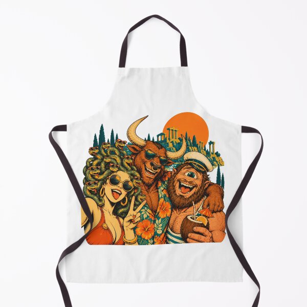 Item preview, Monster Selfie Greek Ruins Classics Student designed and sold by chattsuede.