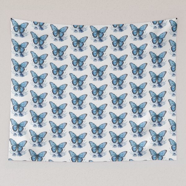Item preview, Blue Butterfly | Elegant Nature Aesthetic Art ? designed and sold by Mandayartstudio.