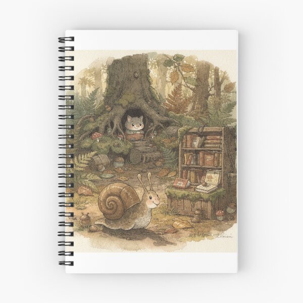 Item preview, Snail Bookseller Carrying a Library designed and sold by PictorialWhimsy.