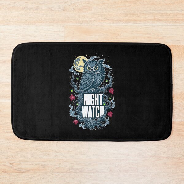 Item preview, Halloween Night Watch Owl Gothic Moon Horror designed and sold by Uglyandcute.