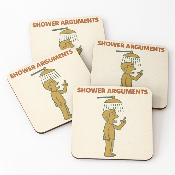 Item preview, Society for Shower Arguments designed and sold by PictorialWhimsy.