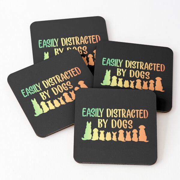 Item preview, Easily Distracted by Dogs  designed and sold by teeperfect.