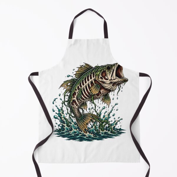 Item preview, Zombie Bass Skeleton Splash Angler designed and sold by chattsuede.