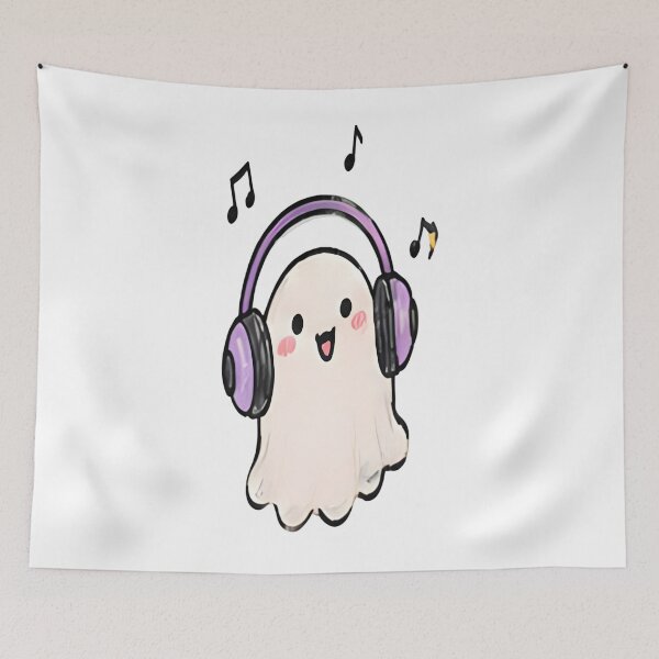 Item preview, Music-Ghost designed and sold by MOONVEIL ATELIER.