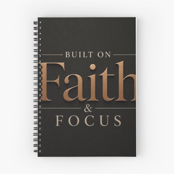 Item preview, Built On Faith And Focus designed and sold by Lespribos .