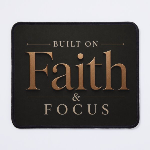 Item preview, Built On Faith And Focus designed and sold by Lespribos .