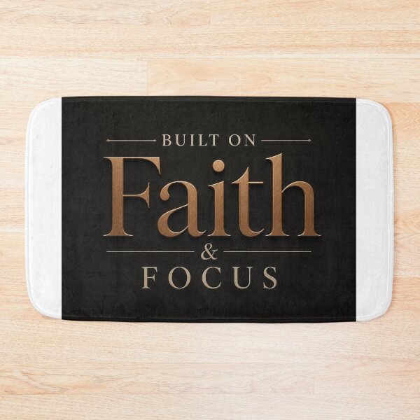 Item preview, Built On Faith And Focus designed and sold by Lespribos .
