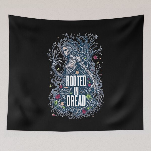 Item preview, Halloween Rooted in Dread Gothic Forest Horror designed and sold by Uglyandcute.
