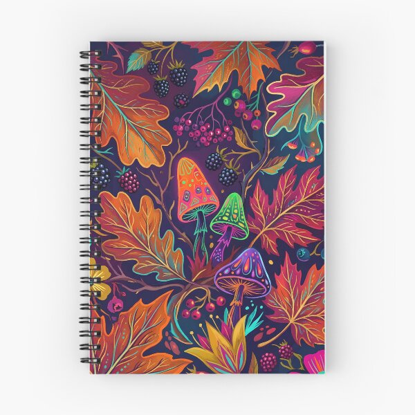 Item preview, Psychedelic Autumn Forest Pattern  designed and sold by Ivy-Triggs.