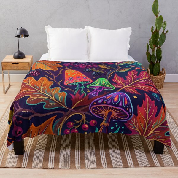 Item preview, Psychedelic Autumn Forest Pattern designed and sold by Ivy-Triggs.