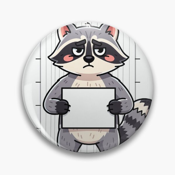 Item preview, Raccoon Thief Mugshot Lineup designed and sold by PictorialWhimsy.