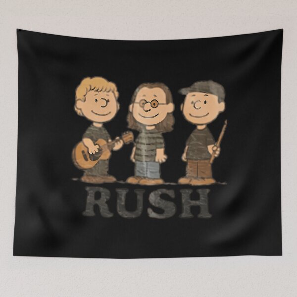 Item preview, Rush Band Peanuts Style Baby Rock Band Cartoon Rush Fan designed and sold by JosephWetzel.
