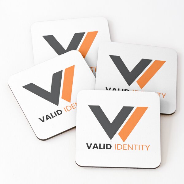 Item preview, Valid Identity Modern Monogram Logo Design designed and sold by TotemTshirt.