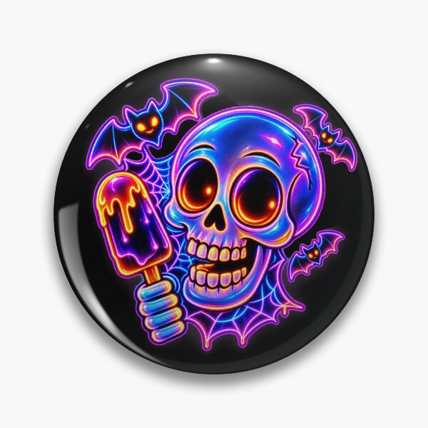 Item preview, Halloween I Scream for Ice Cream Cone Skull designed and sold by QuiteOrbit.