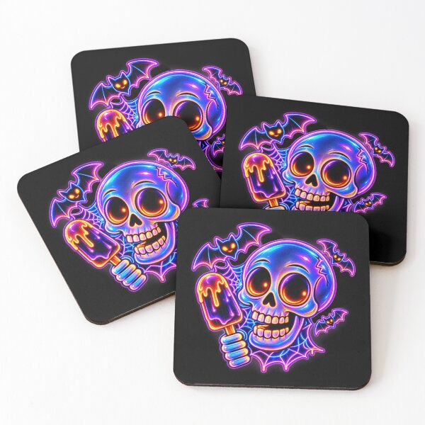 Item preview, Halloween I Scream for Ice Cream Cone Skull designed and sold by QuiteOrbit.