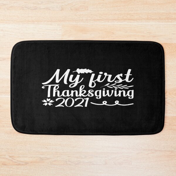 Item preview, My First Thanksgiving 2021 Cute Baby Holiday Gift T-Shirt designed and sold by phassystore.