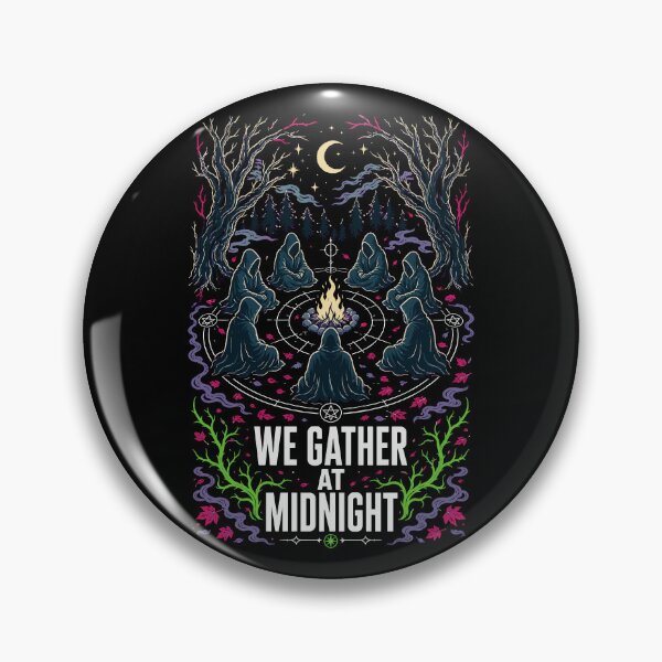 Item preview, Halloween We Gather at Midnight Witch Coven Gothic designed and sold by Uglyandcute.